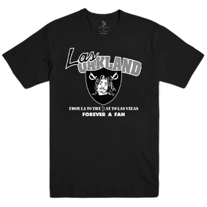 “Las Oakland” Forever a Fan Tee - Black