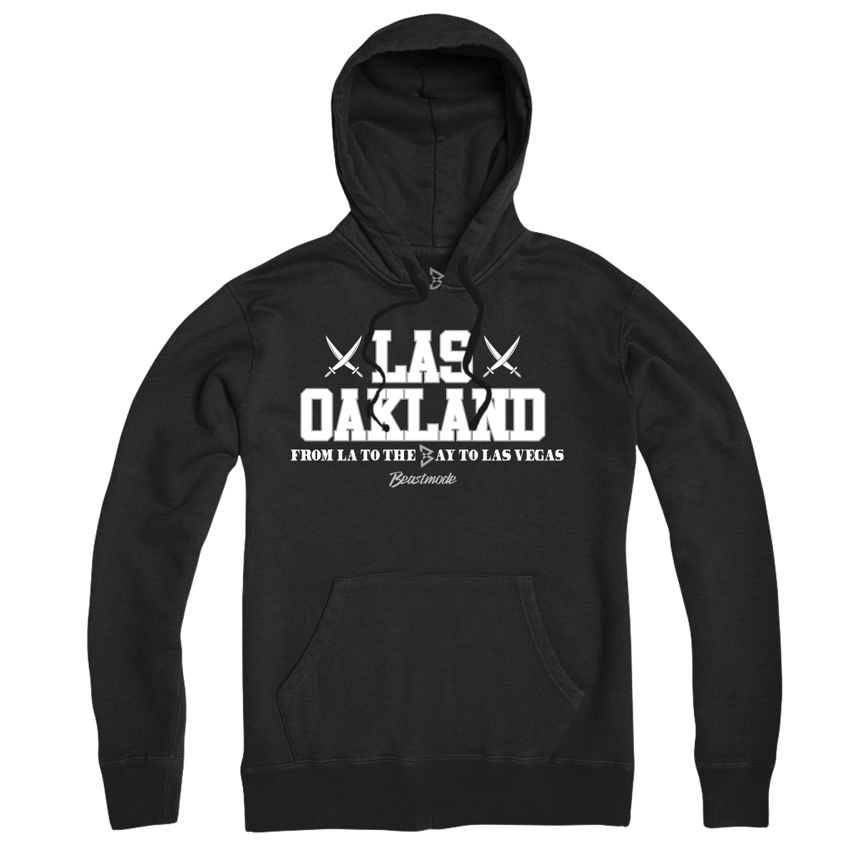 Las Oakland Hoodie - Black – Do2Much